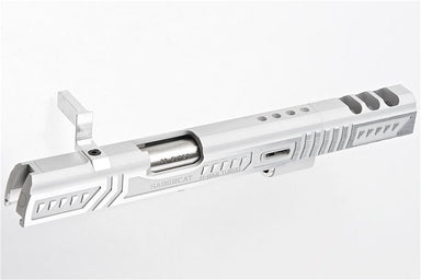 Airsoft Masterpiece Limcat SaberCat Open Slide for Tokyo Marui Hi Capa Airsoft Pistol (Silver)