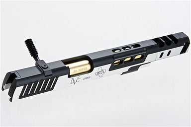 Airsoft Masterpiece S Style DVC Open Slide w/ Compensator for Marui Hi-Capa GBB Airsoft Gun (2 Tone/ 7inch)