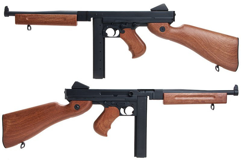 Snow Wolf Metal Body WWII M1A1 Thompson AEG (SW-05)