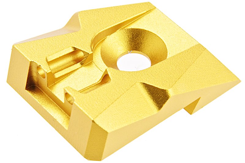 Dr.Black Aluminum Fiber Optic Rear Sight For Tokyo Marui Hi Capa 4.3 (Gold)