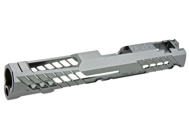 Dr. Black CNC Aluminum Type 706 Slide For Tokyo Marui Hi Capa 5.1 GBB Airsoft (Grey)