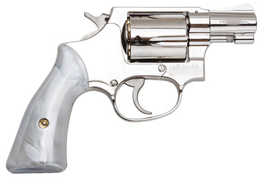 Tanaka S&W M36 2 inch Square Butt Travis Model Gun (Nickel Finish)