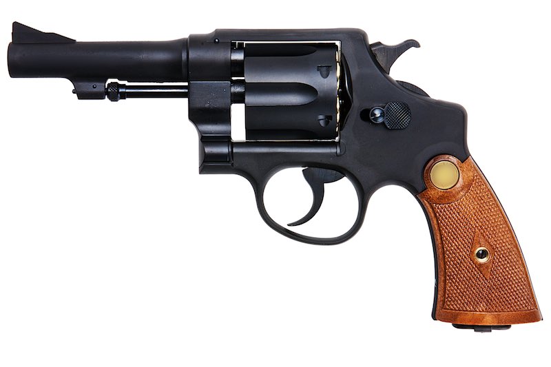 Tanaka S&W M1917.455 HE2 4 inch HW Airsoft Gas Revolver