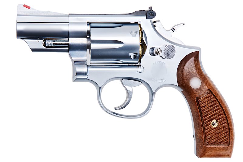 Tanaka S&W M66 2.5 inch 'Combat Magnum' Stainless Finish Version 3 Model Gun