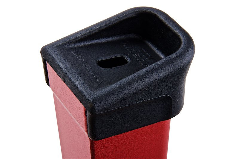 TTI Airsoft Light Weight Aluminum 50 Rds Gas Magazine for VFC/ Tokyo Marui/ WE GSeries/ AAP01 (Red)