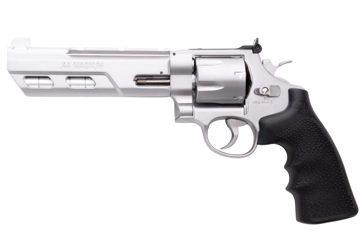 Umarex (Wingun) 6 inch S&W 629 Competitor 6mm CO2 Revolver (Black Grip/ Silver)