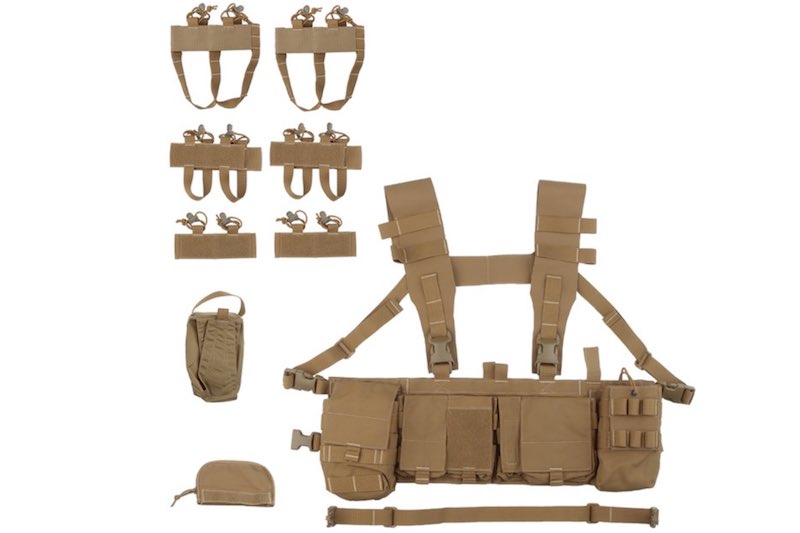 WoSport UW Tactical Patrol Chest Rig (Coyote Brown)