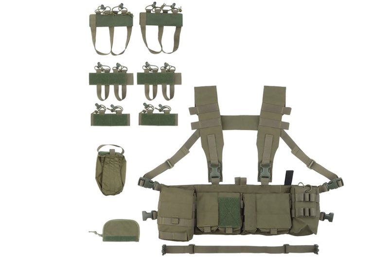 WoSport UW Tactical Patrol Chest Rig (Ranger Green)