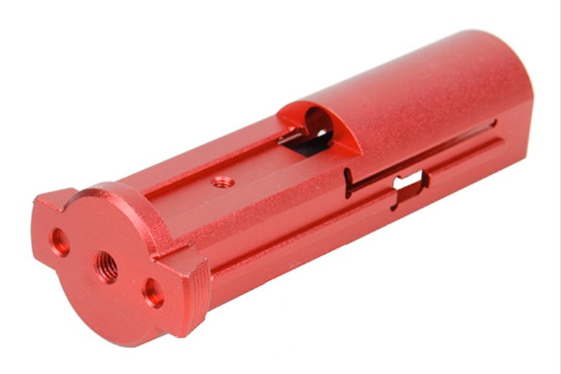 5KU CNC Aluminum Lightweight Blowback Unit For Action Army AAP 01 GBB Pistol Airsoft Guns (Red)
