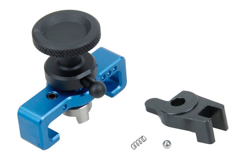 5KU Selector Switch Charge Handle For Action Army AAP 01 GBB Airsoft Guns (Type 1/ Blue)