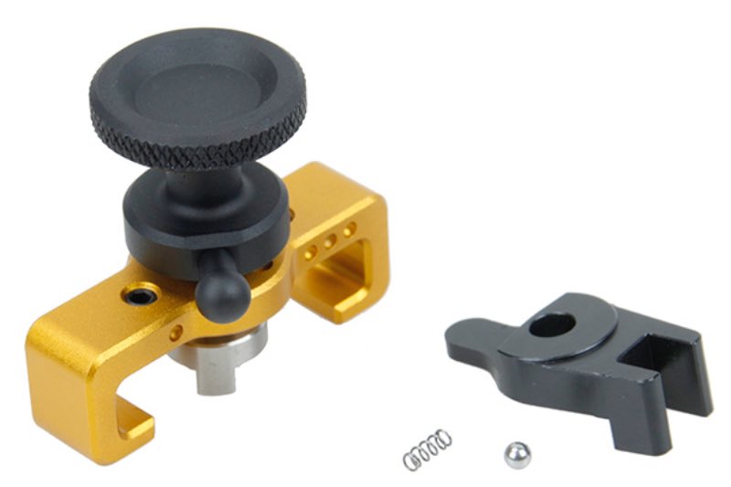 5KU Selector Switch Charge Handle For Action Army AAP 01 GBB Airsoft Guns (Type 1/ Gold)