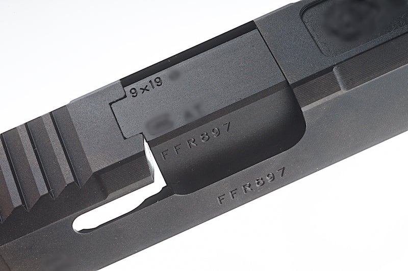 Detonator Vickers Tactical Boresight Solutions Slide Set for Tokyo Marui G17 / 22 / 34 (Steel Black)