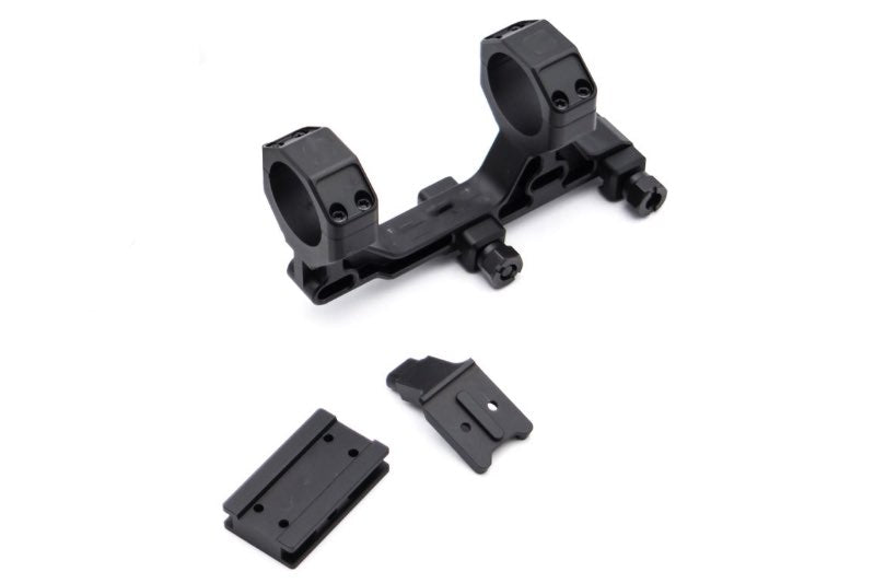 Airsoft Artisan BO Style 30mm Modular Scope Mount for Milspec 1913 Rail System w/ T1/T2 Adapter