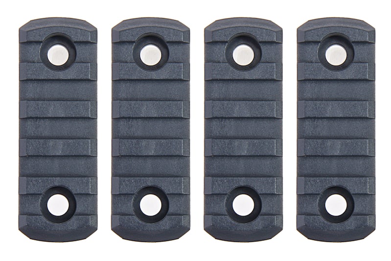 AABB M-LOK Nylon Picatinny Rail Sections 5 Slots (Urban Grey)