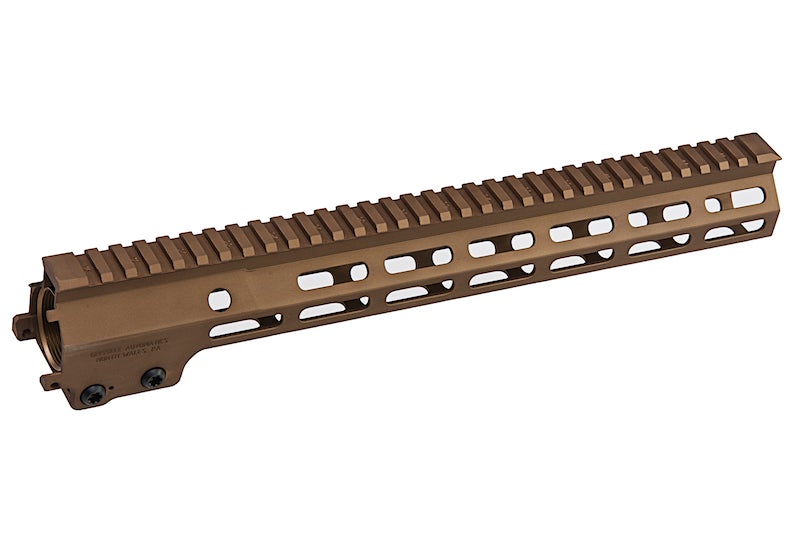 Angry Gun Aluminum MK16 M-Lok 13.5 inch Rail Airsoft Version for AEG/ GBB/ PTW (Sopmod Block III/ DDC)