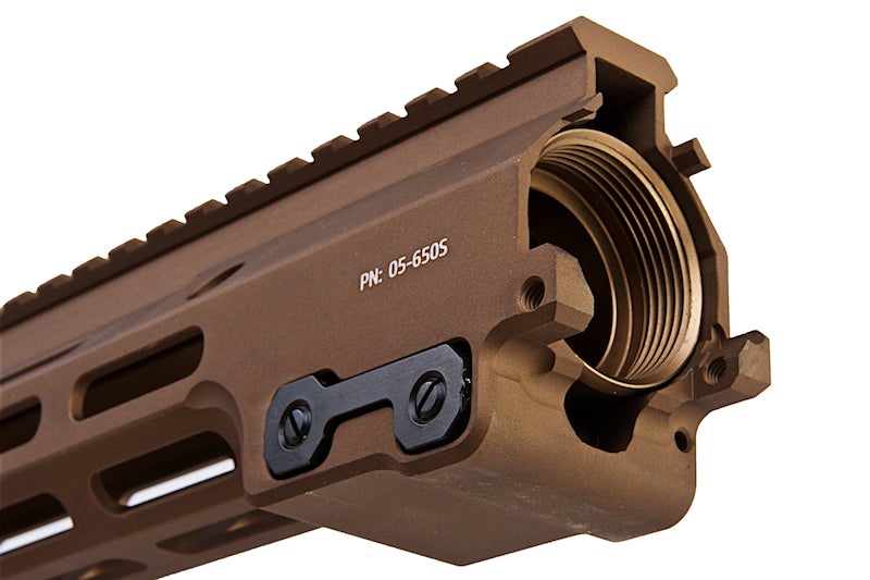 Angry Gun Aluminum MK16 M-Lok 13.5 inch Rail Airsoft Version for AEG/ GBB/ PTW (Sopmod Block III/ DDC)