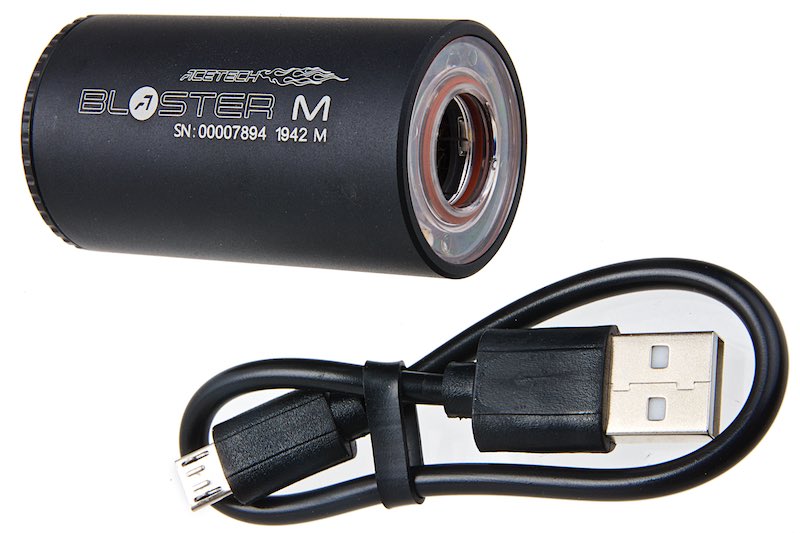 Angry Gun Tornado Tracer w/Acetech Blaster Module - Flame effect for MK16 URGI Series Airsoft (FDE)