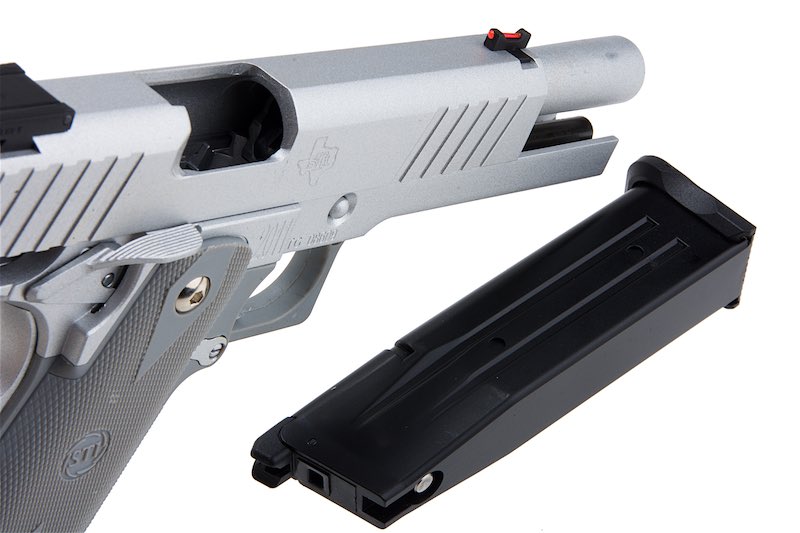 Army Armament R609 GBB Airsoft Pistol (Silver)