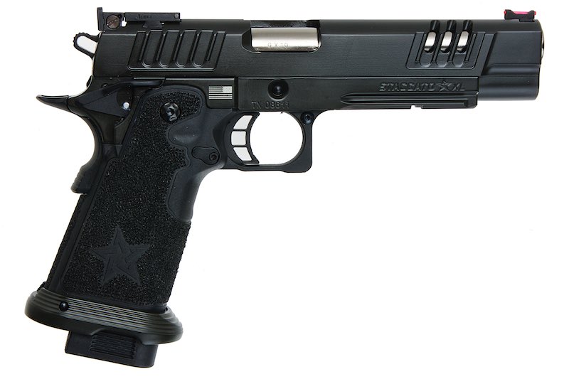 Army Armament Staccato XL 2011 R611 GBB Pistol (Star Strippling Grip Ver.)