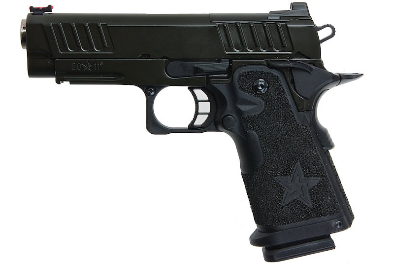 Army Armament Staccato C2 2011 R612 RMR GBB Pistol (Star Strippling Grip Ver.)