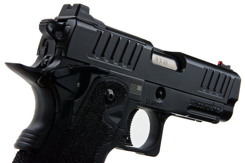 Army Armament Staccato C2 2011 R612 RMR GBB Pistol (Star Strippling Grip Ver.)