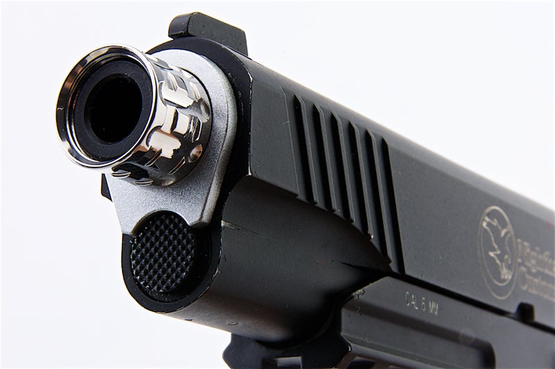 EA TP-Pro Knurled Thread Protector (14mm CCW/ Silver)