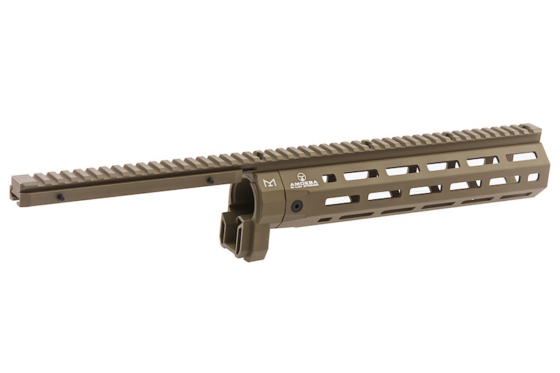 ARES Amoeba CNC M-Lok Handguard for Amoeba STRIKER Series (Dark Earth)