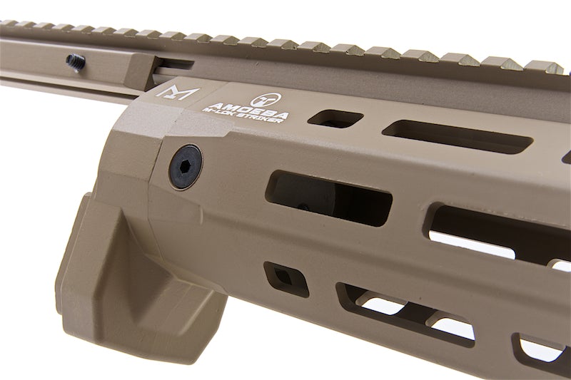 ARES Amoeba CNC M-Lok Handguard for Amoeba STRIKER Series (Dark Earth)