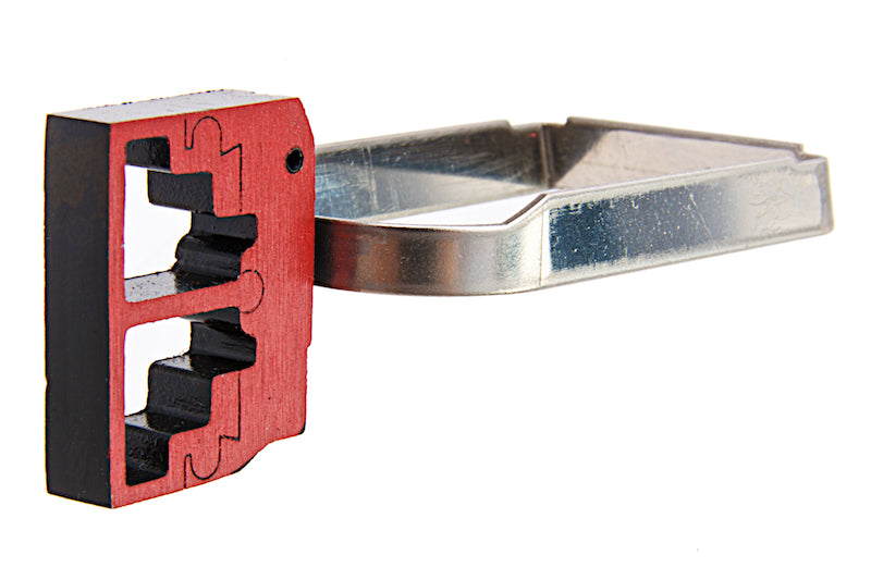 AW Custom Trigger Kit #2 for Marui/ WE/ AW Hi Capa Pistol (Flat Trigger/ Red)