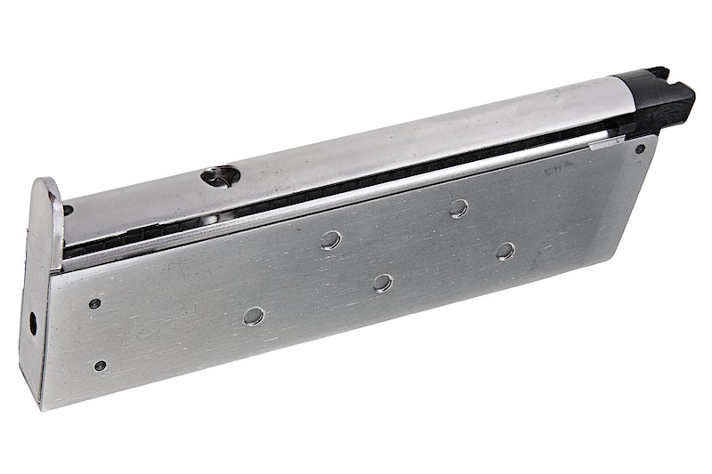 Armorer Works 1911 Single Stack Gas Magazine for AW 1911 Series GBB Pistol (Silver)