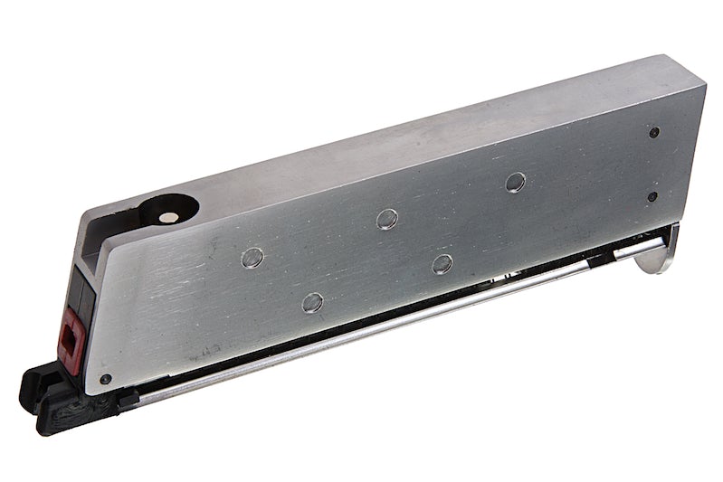 Armorer Works 1911 Single Stack Gas Magazine for AW 1911 Series GBB Pistol (Silver)