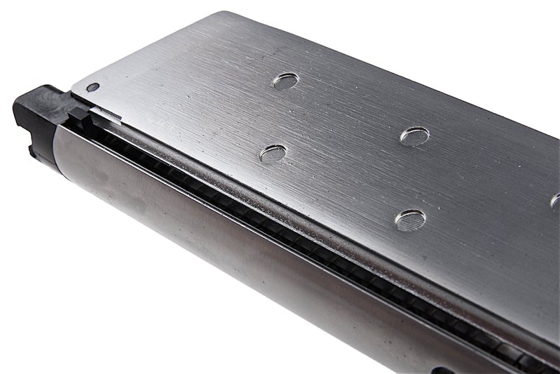 Armorer Works 1911 Single Stack Gas Magazine for AW 1911 Series GBB Pistol (Silver)