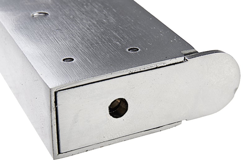 Armorer Works 1911 Single Stack Gas Magazine for AW 1911 Series GBB Pistol (Silver)