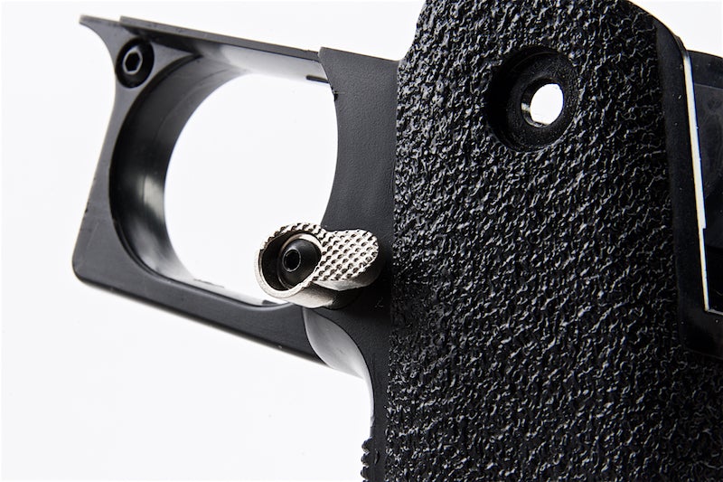 AW Custom HX Competition Magazine Release Button for Marui/ WE/ AW/ KJ Hi Capa GBB Pistol (Silver)