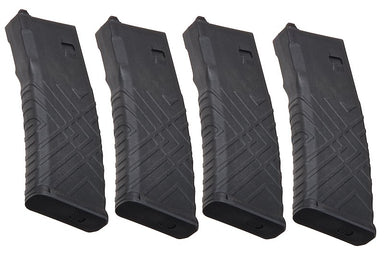Blackcat Airsoft Polymer 30/120 rds Magazine for Systema PTW Airsoft Rifle (4pcs)