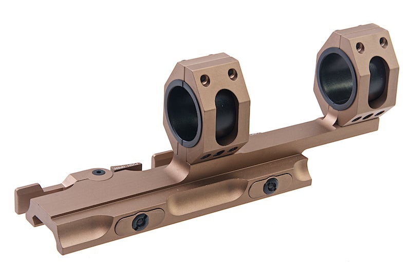 Blackcat Airsoft 25/30 mm QD Extension Dual Scope Mount (Tan)