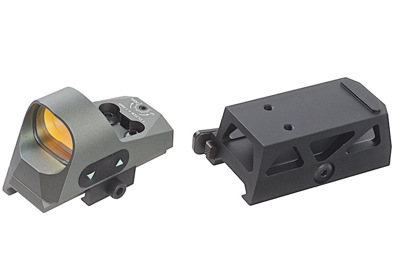 Blackcat Airsoft Romeo Style Red Dot Sight (Grey)