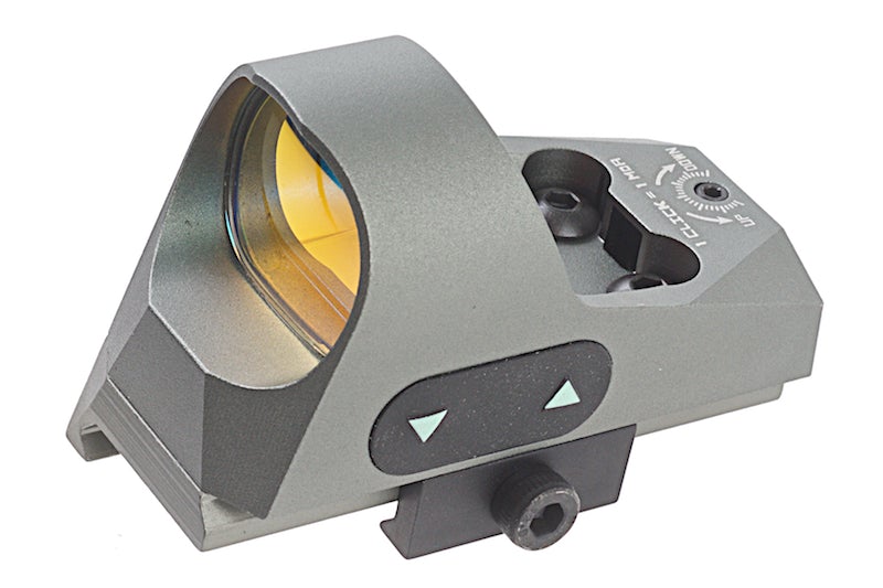 Blackcat Airsoft Romeo Style Red Dot Sight (Grey)