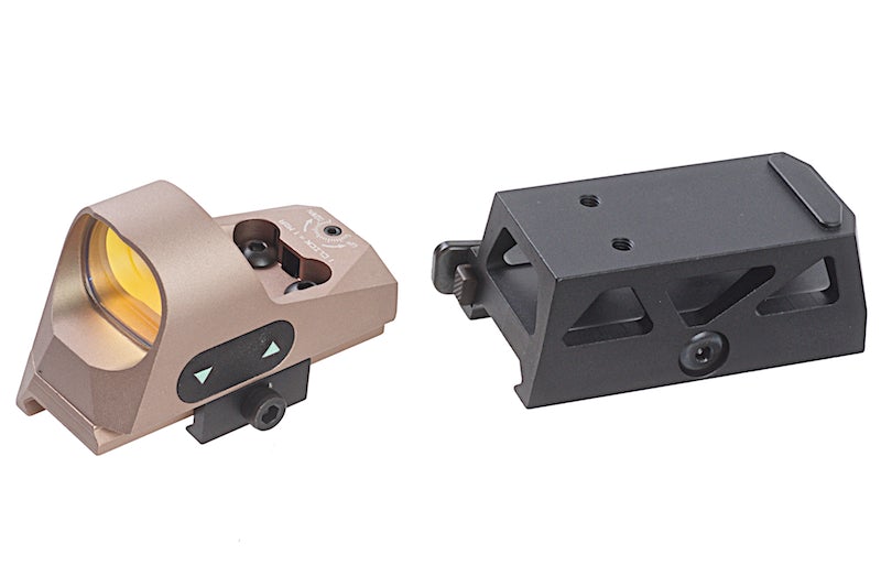 Blackcat Airsoft Romeo Style Red Dot Sight (Tan)