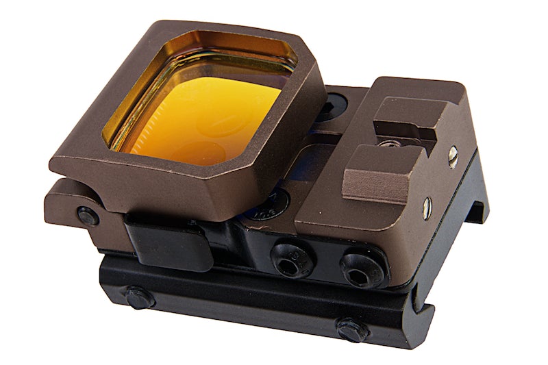 Blackcat Airsoft Folding Red Dot Sight (Tan)