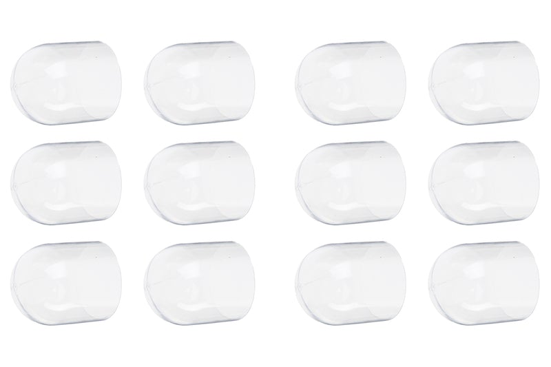 Blackcat Airsoft Breakable Cap for VX Flat Head Projectile (12pcs, Clear)