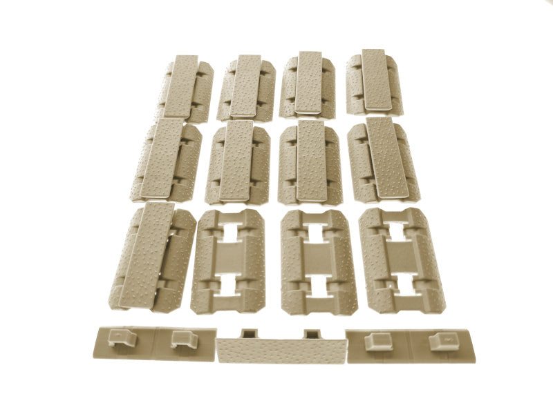 Double Bell HM0449 M Lok Rail Cover Set (Dark Earth)