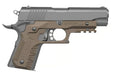 Recover Tactical CC3C Grip and Rail System For Compact 1911 (Officer's Sized) - Tan