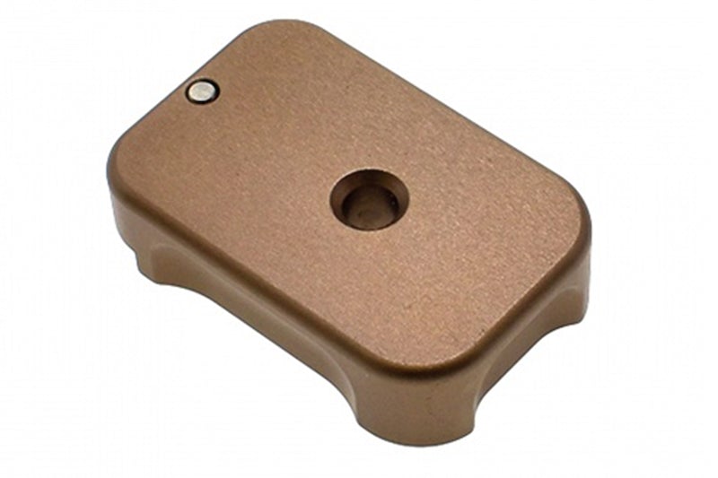 COWCOW Technology Aluminum CNC Tactical Magbase for Marui G GBB (Dark Earth)