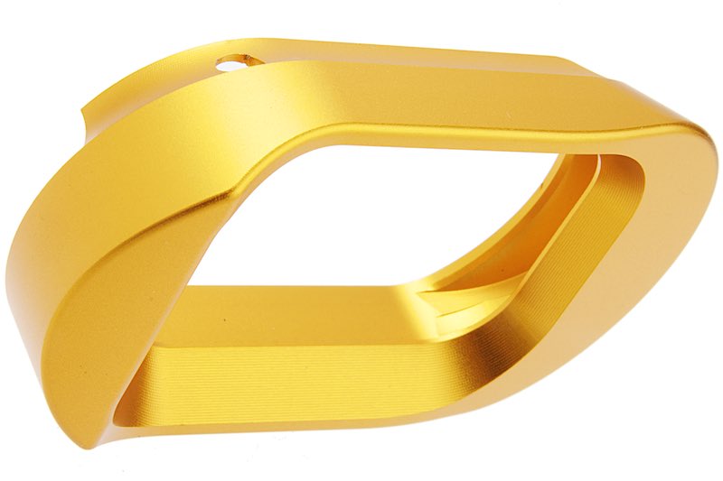 COWCOW Technology Aluminum CNC High Heel Magwell for Marui Hi-Capa GBB (Gold)