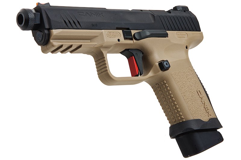 Cybergun CANiK x SAI TP9 Elite Combat GBB Airsoft Pistol (2 Tone)