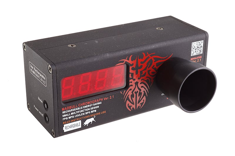 Madbull Airsoft USB Rechargable Chronograph (Handheld Version)