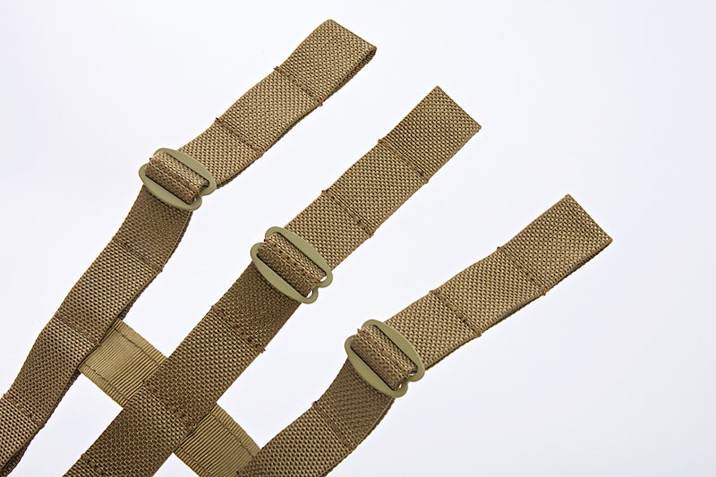 Crye Precision (By ZShot) Adaptive Vest System (AVS) 3-Band Skeletal Cummerbund (L Size / Coyote Brown)