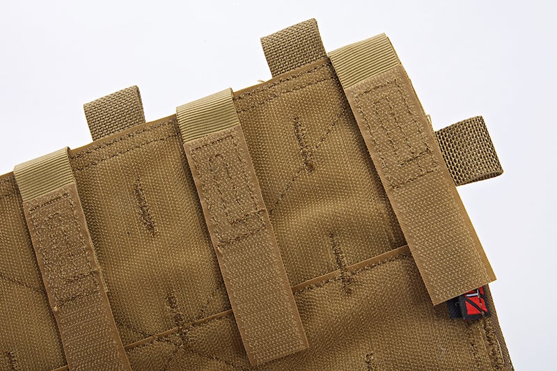 Crye Precision (By ZShot) Adaptive Vest System / Jumpable Plate Carrier Molle Front Flap (Coyote Brown)