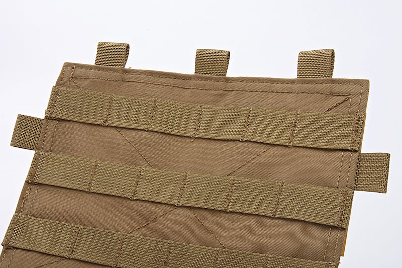 Crye Precision (By ZShot) Adaptive Vest System / Jumpable Plate Carrier Molle Front Flap (Coyote Brown)